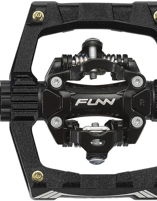 Load image into Gallery viewer, Ripper Mountain Bike Clipless Pedal Set, Rocker Clip Mechanism, SPD Compatible, 9/16-Inch Crmo Axle
