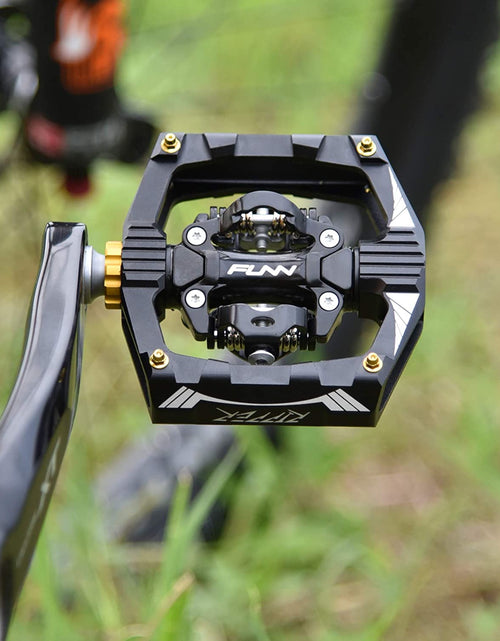 Load image into Gallery viewer, Ripper Mountain Bike Clipless Pedal Set, Rocker Clip Mechanism, SPD Compatible, 9/16-Inch Crmo Axle

