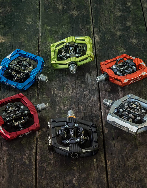 Load image into Gallery viewer, Ripper Mountain Bike Clipless Pedal Set, Rocker Clip Mechanism, SPD Compatible, 9/16-Inch Crmo Axle
